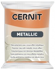 Argila polimerică Cernit Metallic - Rugina, 56 g