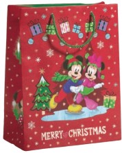 Pungă cadou Zoewie Disney - Mickey and Minnie, 26 x 13.5 x 33.5 cm -1