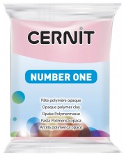 Argila polimerică Cernit №1 - Roz deschis, 56 g