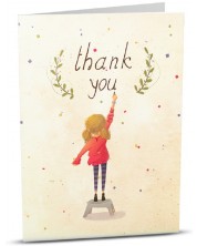 Felicitare Carte de felicitare iGreet - Mulțumesc, fată -1