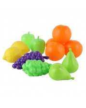 Set de joaca Polesie Toys - Fructe, 12 elemente