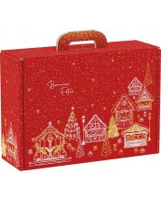 Cutie de cadou Giftpack Bonnes Fêtes - roșu, 34.2 cm	 -1