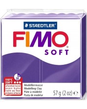 Lut polimeric Staedtler Fimo Soft - 57 g, pruna -1