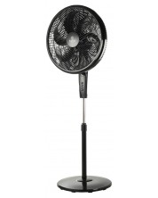 Ventilator de podea Estia Aither – 45cm 75W negru - imagine 1
