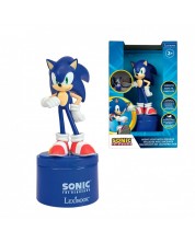 Boxă portabilă Lexibook - Sonic NS02SN, lampă de noapte, albastră