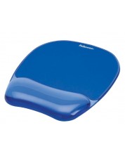 Mouse pad cu suport pentru încheietura mâinii Fellowes - albastru -1