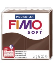 Lut polimeric Staedtler Fimo Soft - 57 g, ciocolata 75 -1