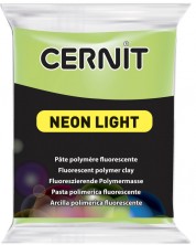Argila polimerică Cernit Neon Light - Verde, 56 g -1