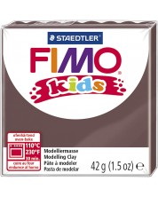Pasta polimerica Staedtler Fimo Kids - culoare maro -1