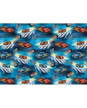 Hartie de impachetat cadouri Susy Card - Masini de curse, 70 x 200 cm