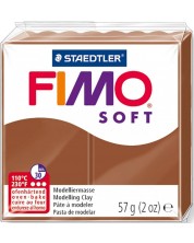 Lut polimeric Staedtler Fimo Soft - 57 g, maro -1