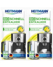 Pulberi de curățare pentru depunerea calcarului pe aparatele de uz casnic Heitmann - Bio, 2 x 25 g -1
