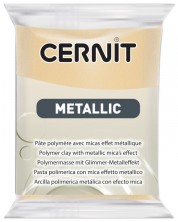 Argila polimerică Cernit Metallic - Șampanie, 56 g