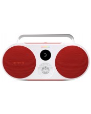 Boxă portabilă Polaroid - P3, roșie/albă