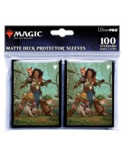 Protecții pentru cărți  Ultra Pro - Magic: The Gathering Wilds of Eldraine, Ellivere of the Wild Court (100 buc.)