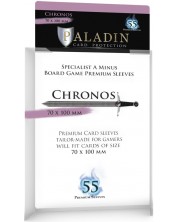 Protecții pentru cărți de joc Paladin - Chronos 70 x 100 (55 buc.) -1