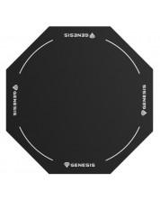 Protector de podea Genesis - Tellur 400 Octagon Logo, negru -1