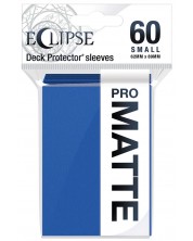 Protecții pentru cărți  Ultra Pro - Eclipse Matte Small Size, Pacific Blue (60 buc.) -1