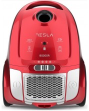 Aspirator cu sac Tesla - BG200R, HEPA, roșu