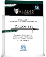 Protecții pentru cărți de joc Paladin - Dagonet 87,5 x 100 (55 buc.) -1
