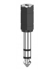 Adaptor Hama - 3,5 mm/6,3 mm, negru -1