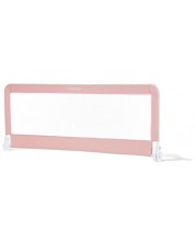 Barieră protecție pat Coco - 150 x 42 x 55 cm, roz -1