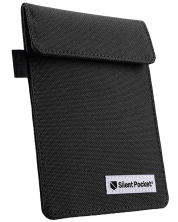 Protector pentru chei de mașină Silent Pocket - negru -1