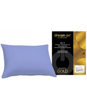 Protector pentru pernă Dream On - Smartcel Gold, 50 x 70 cm, albastru -1