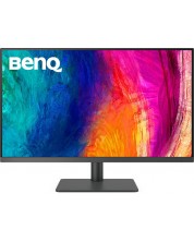 Monitor profesional BenQ - PD3205U, 32", 4K, pivotant, IPS, gri -1