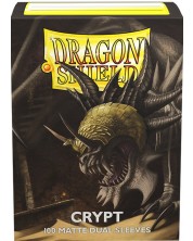 Protecții pentru cărți de joc Dragon Shield Dual Crypt Sleeves - Matte (100 buc.) -1