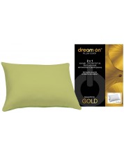 Protector pentru pernă Dream On - Smartcel Gold, 50 x 70 cm, verde -1