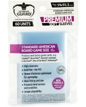 Cutie pentru carti de joc Ultimate Guard for Board Game Cards Standard American (60 buc.)