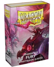 Dragon Shield Dual Sleeves - Small Matte Fury (60 buc.)