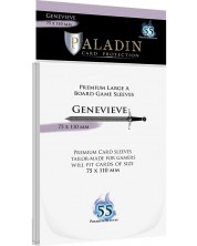 Protecții pentru cărți de joc Paladin - Genevieve 75 x 110 (55 buc.) -1