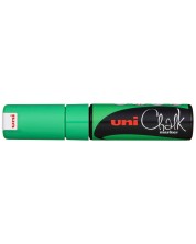 Marker creta Uniball - Verde