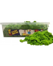 Nisip de joacă Piasachko - Verde, 2 kg