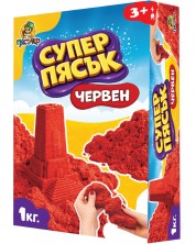 Nisip de joacă Piasăchko - Roșu, 1 kg