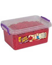 Nisip de joacă Piasachko - Roșu, 5 kg