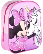 3D Ghiozdan pentru gradiniță Cerda Minnie with Unicorn