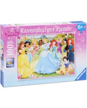 Puzzle Ravensburger din 100 XXL de piese - Printesele Disney -1
