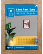 Pamă pentru mini poster  GB eye - 21 x 29.7 cm, stejar -1