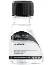 Diluant pentru vopselele în ulei Winsor & Newton Sansodor - 75 ml