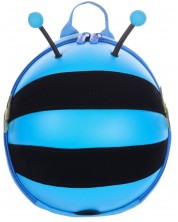 Rucsac pentru grădiniță Supercute - Bee, albastru -1