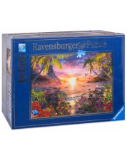 Puzzle Ravensburger de 18 000 piese - Apus de soare in paradis
