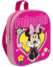 Ghiozdan pentru gradiniță Kids Licensing - Minnie, 1 compartiment -1