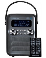 Radio Lenco - PDR-051BKSI, Lenco - PDR-051BKSI, negru -1