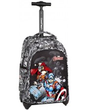 Ghiozdan școlar cu roți Cool Pack Jack - The Avengers, 24 l