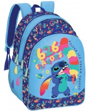 Ghiozdan pentru grădiniță Kstationery Lilo & Stitch -  Cu 2 compartimente