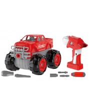 Mașină radiocomandată  Raya Toys - Stație de pompieri detașabilă -1