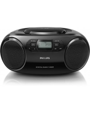 Radiocasetofon CD Philips - AZB500, negru -1